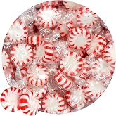 Arcor Starlight Peppermint Candy, 1 Pound Bulk Hard Candy (Approx. 75 pcs.), Individually Wrapped Peppermint, Starlight Mints