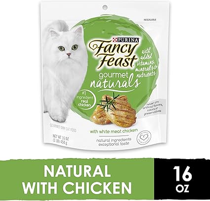 Amazon Com Purina Fancy Feast Natural Dry Cat Food Gourmet