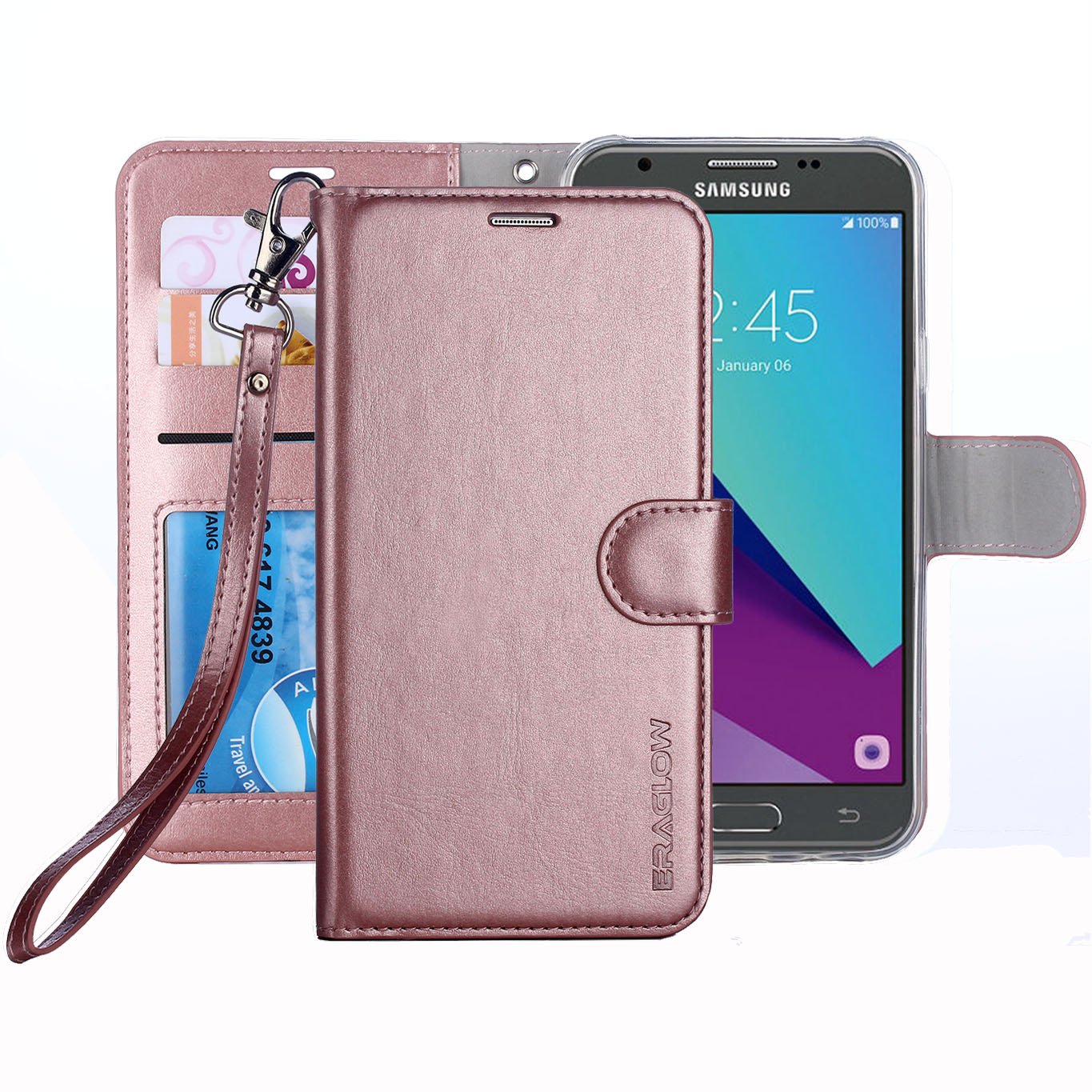 Best Phone Case Galaxy S5 Wallet Makeup Design