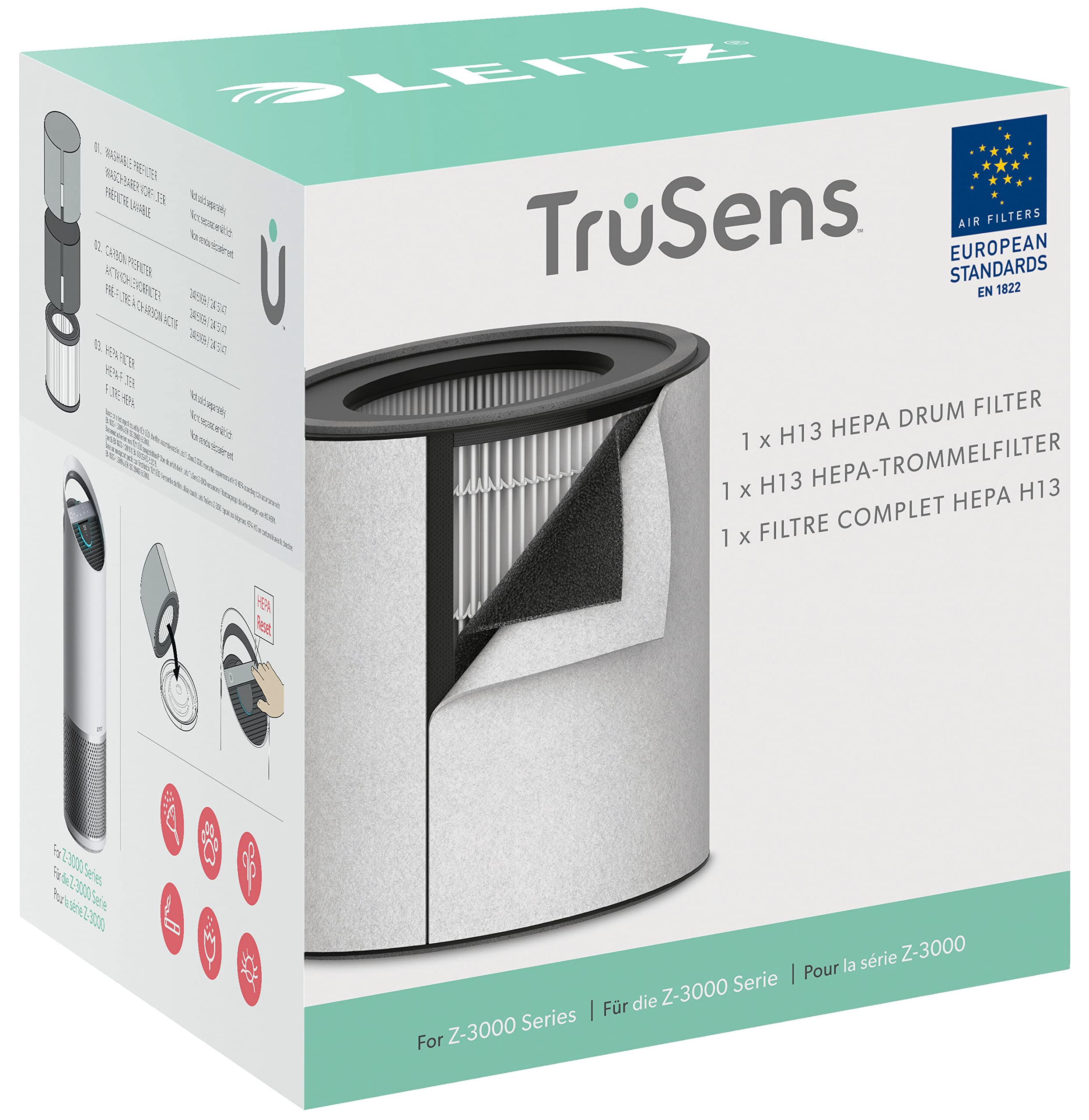 Leitz L:HEPA Filter Z-3000/Z-3500 EN1822 H13