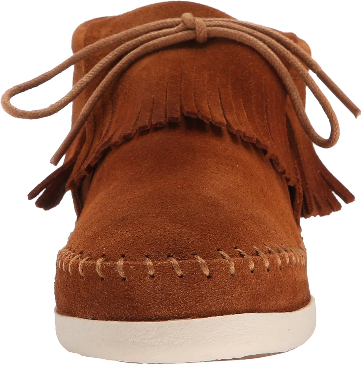 venice fringe moccasin bootie