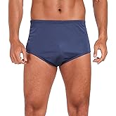 Adoretex Men's Poly Mesh Training Drag Swimsuit, Optimal Performance Swim Shorts (MT001) - Navy - 32