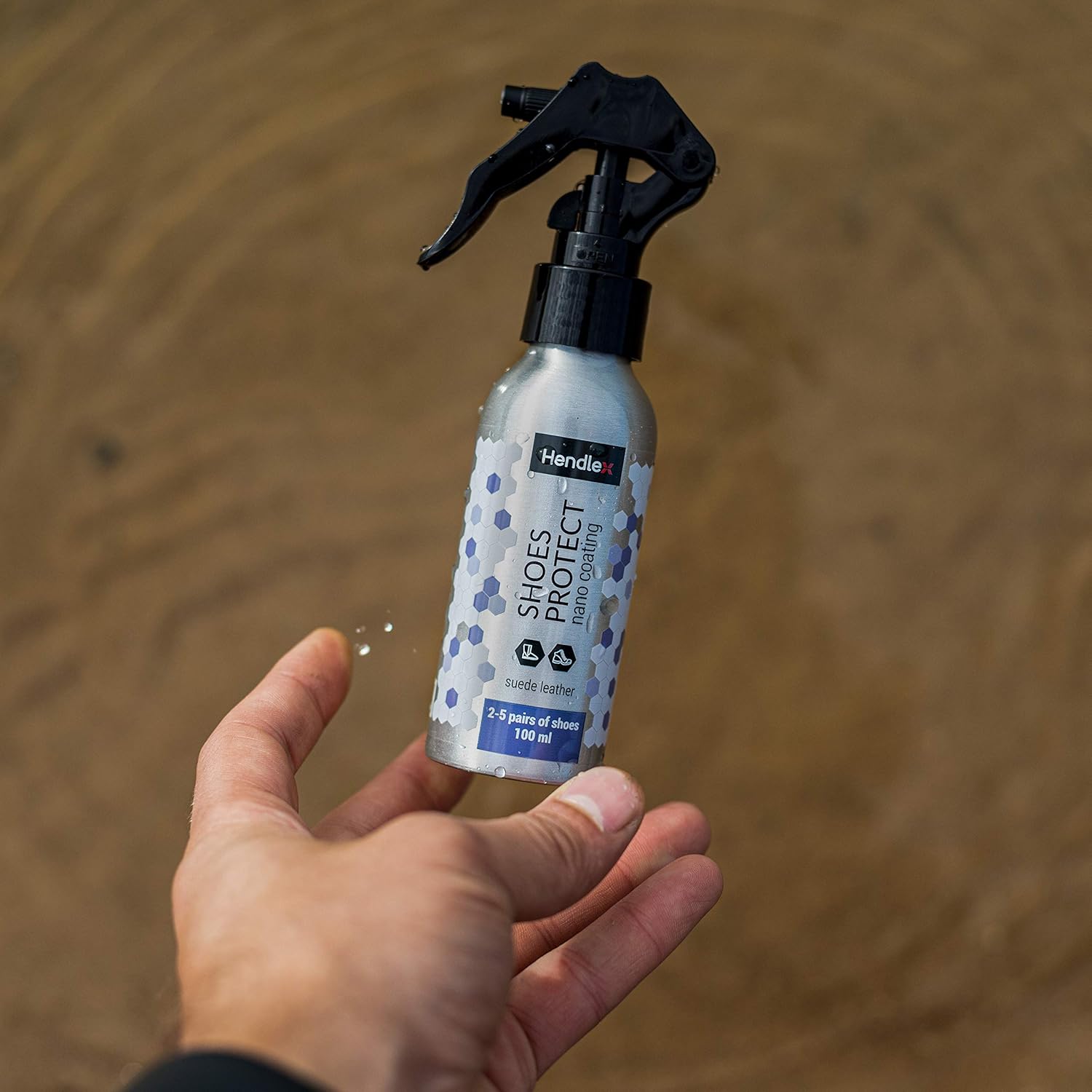 Hendlex Nano Suede Protector Spray for Shoes Waterproof 3.38 oz Nubuck Shoes, Sneakers, Purses: Home & Kitchen