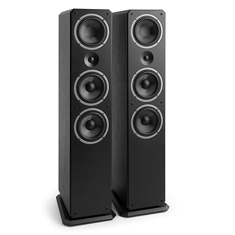 NUMAN Octavox 701 MKII • HiFi Lautsprecher • Standlautsprecher Paar • Stereo-Lautsprecher • 200 Watt max. • 3-Wege-Box • Gewe