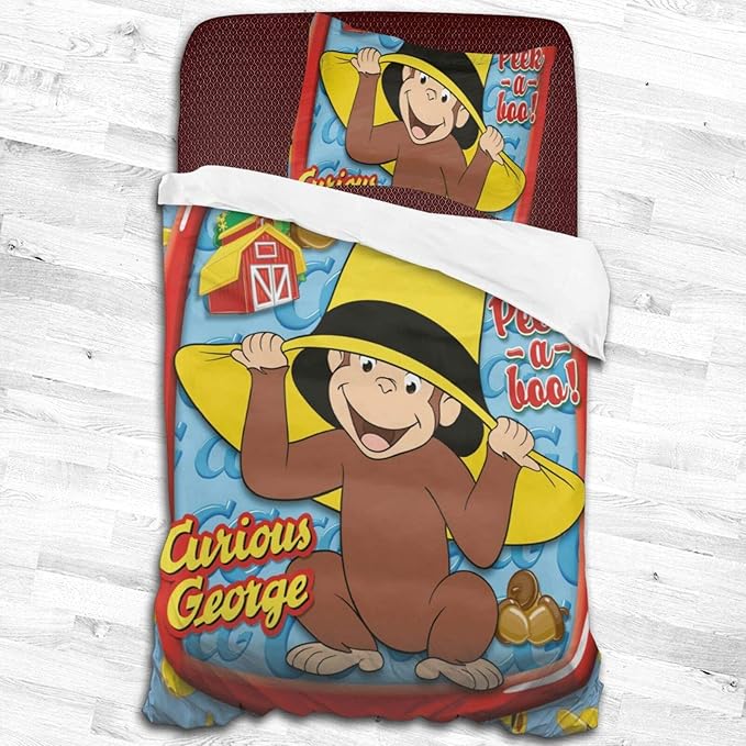 TECHSOURCE Curious Duvet Cover Set Bedding Comforter