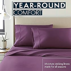 HC COLLECTION Bed Sheets Set King with 2