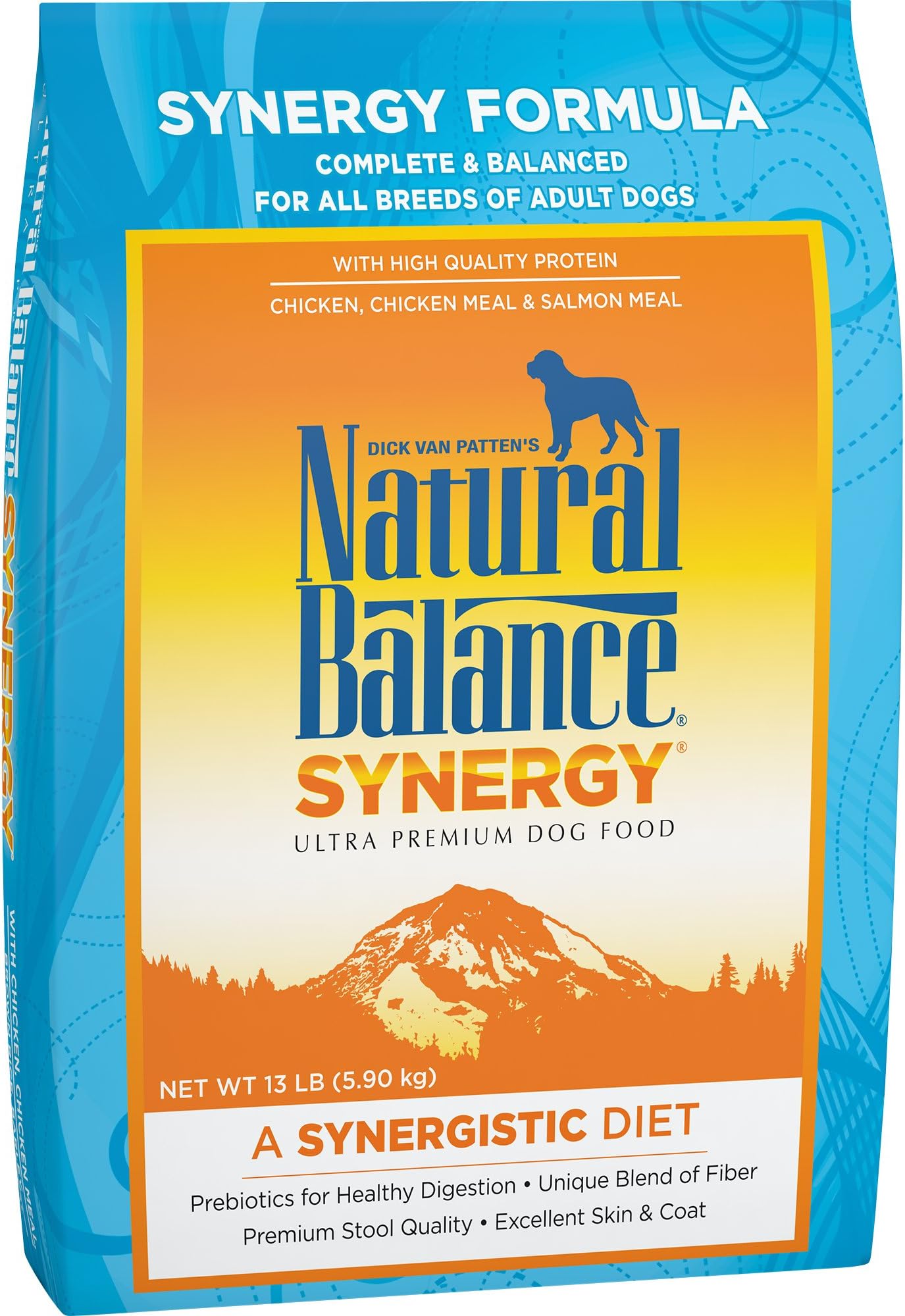 Natural Balance Gentle Balance Chicken, Barley & Salmon Meal | Adult Dry Dog Food | 13-lb. Bag