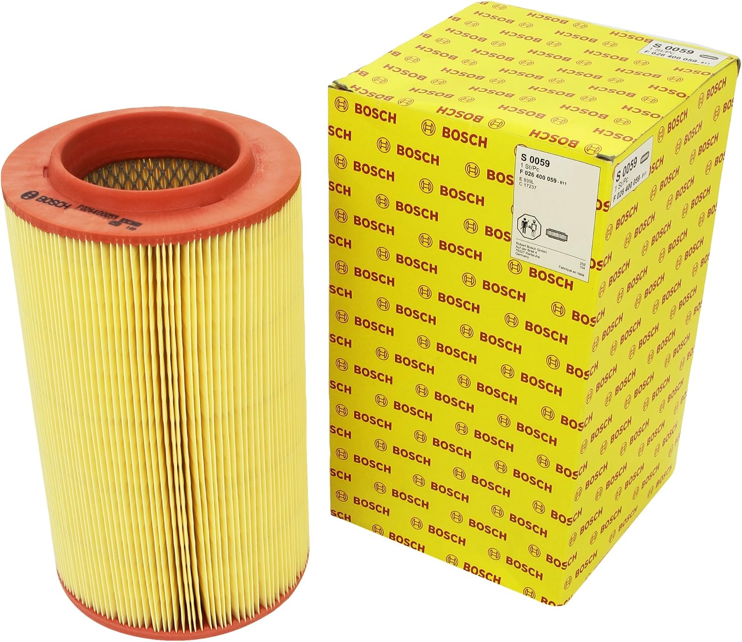 Bosch F026400059 Luftfiltereinsatz: Amazon.de: Auto