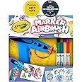 Crayola Marker Airbrush Spray Art Kit, DIY Marker Art Set for Kids, No Batteries Required, Toys for Kids, Gift for Boys & Gir
