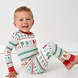 Little Sleepies Two-Piece Holiday Pajama Set for