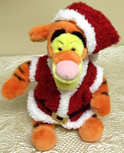christmas tigger plush