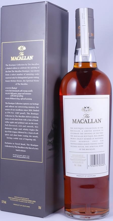 Macallan Boutique Collection Release 2016 Release No 1 Highland Single Malt Scotch Whisky 57 Amazon Co Uk Beer Wine Spirits