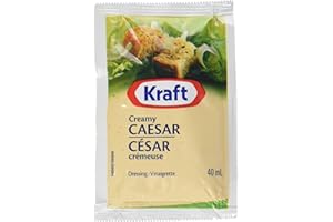 Kraft Creamy Caesar Dressing Packets, 40ml (Pack of 100)