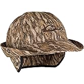 Drake Waterfowl Gore-Tex Jones Hat - Hunting Waterproof Breathable 2" Brim Hat with Fold-Down Ear Flaps
