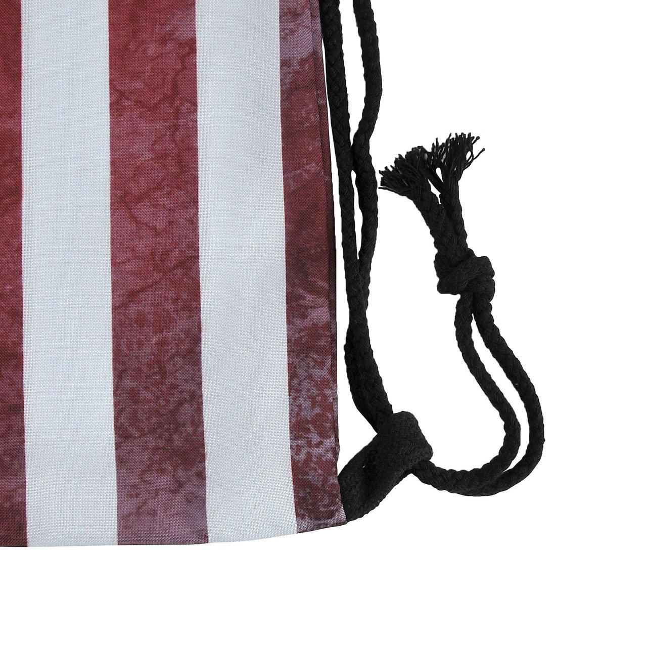 CHIC DIARY Cinch Drawstring Backpack Gym Sack Bag Oxford Travel Dance String Bag for Women/Men/Girls/Boys/Kids (American Flag)
