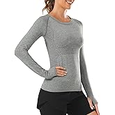Stelle Womens Seamless Workout Top Yoga Athletic Shirt Sports Underscrub
