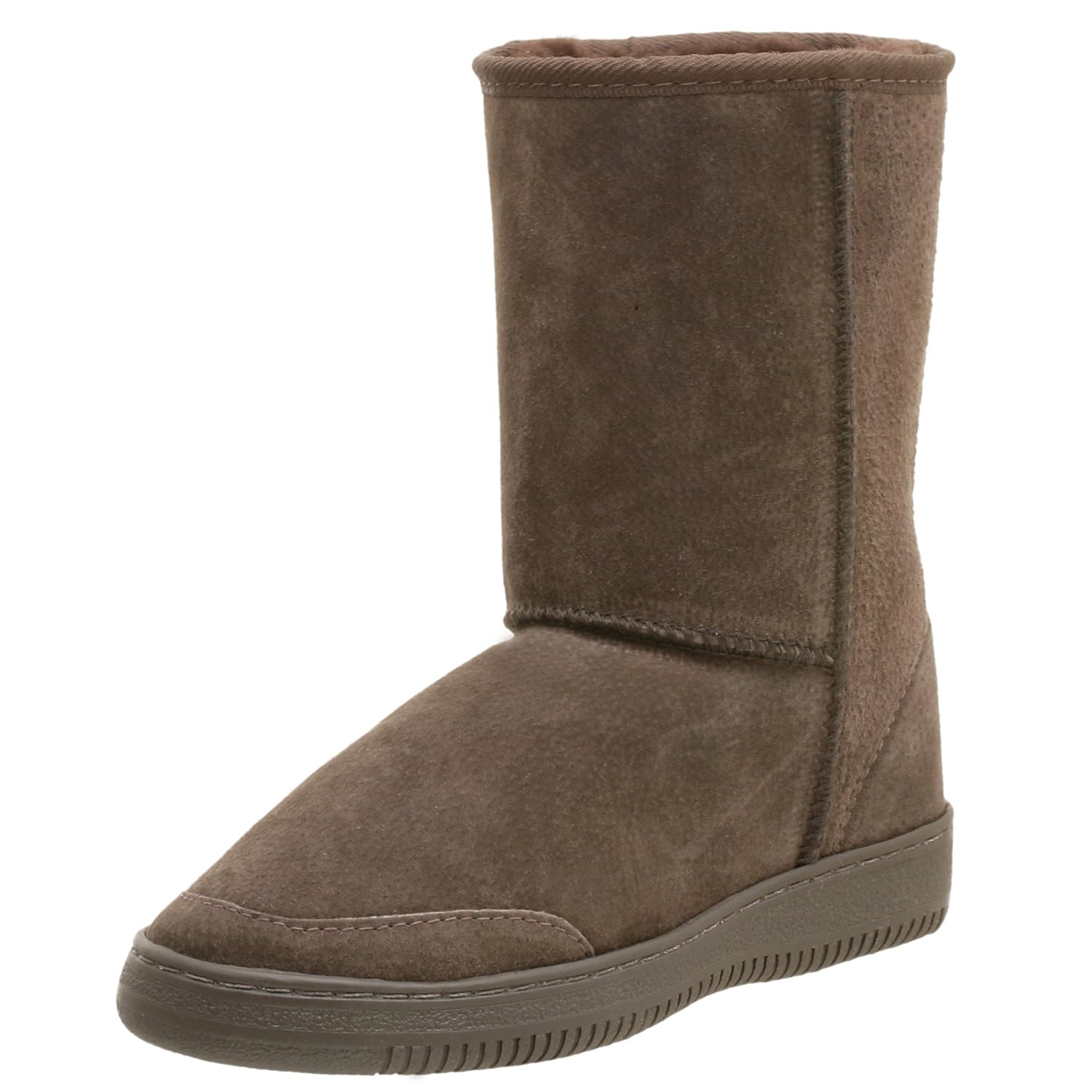 Aussie Dogs Short SnoSole Shearling Boot, Chocolate, 12 M (Women's