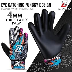 ZASH Soccer Goalie Gloves for Kids, Youth & Adult