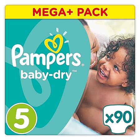 Pampers Baby Dry Größe 5 Junior 11-16 kg Mega Plus Pack