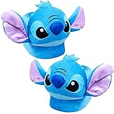 Disney Stitch 3D Plush Slippers for Women Teens Eeyore Baby Yoda Soft Cozy Fleece Non Slip House Shoes Gifts for Women