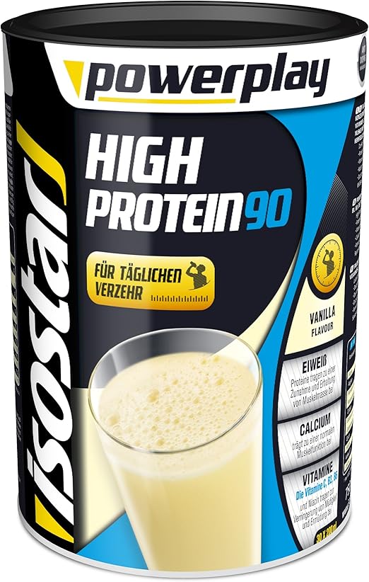 Isostar Powerplay High Protein 90 – 750 g hochwertiges Proteinpulver – Eiweißpulver mit ...