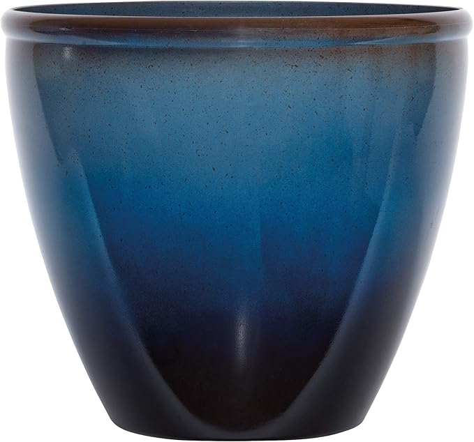 Suncast 1606NP36 Resin Planter, Blue/Brown Amazon.ca Patio, Lawn & Garden