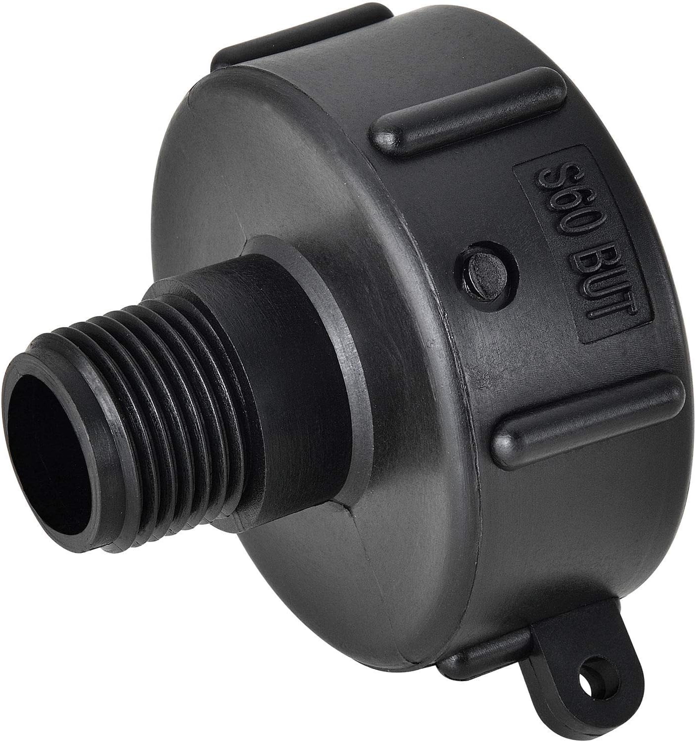 275 330 Gn IBC Tote Tank FOOD GRADE DRAIN ADAPTER 2" COARSE Thread x GARDEN HOSE - - 