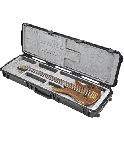 Amazon.com: SKB SKB44 Bass Guitar Case : Musical Instruments
