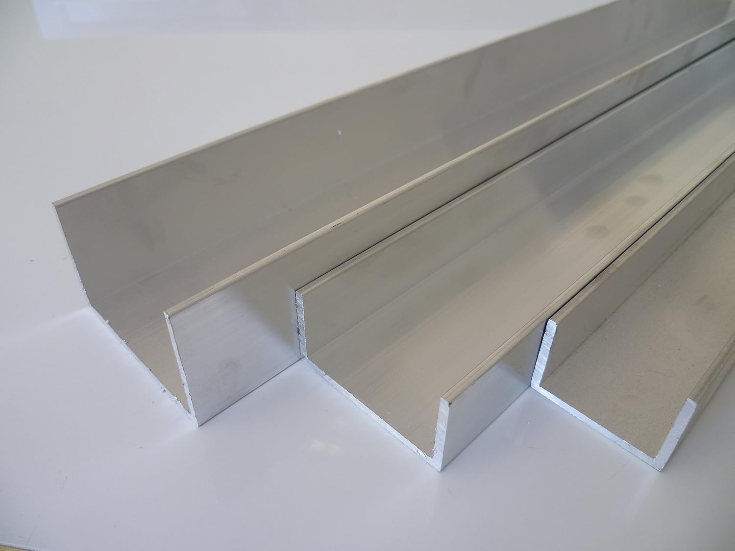 Cornière En Aluminium 50x30x2 Mm - Alliage AlMgSi0,5, Longueur 1 M, Soudable, Pour Bricolage Et Construction