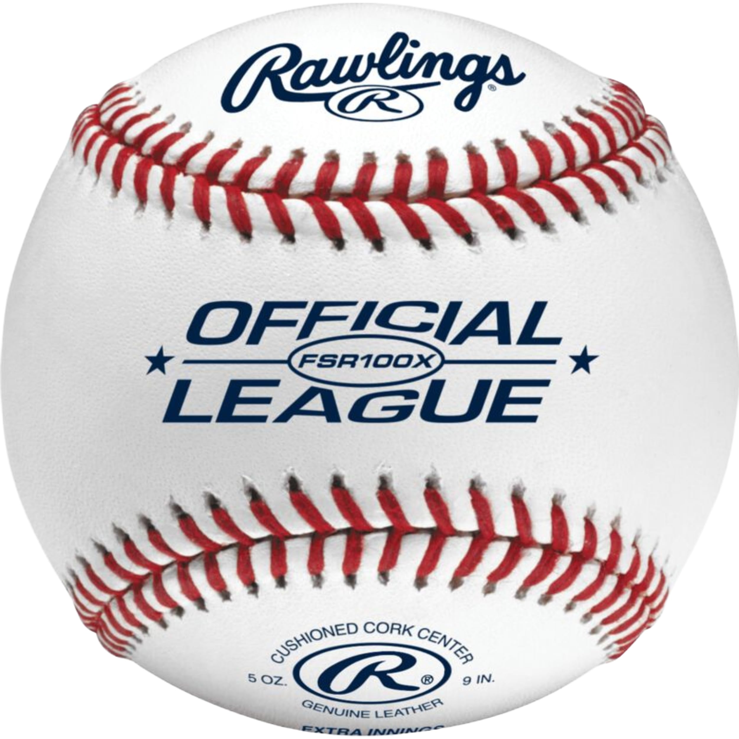 Rawlings | FLAT SEAM Pelotas de béisbol oficiales de práctica de la liga | FSR100X | 12 unidades