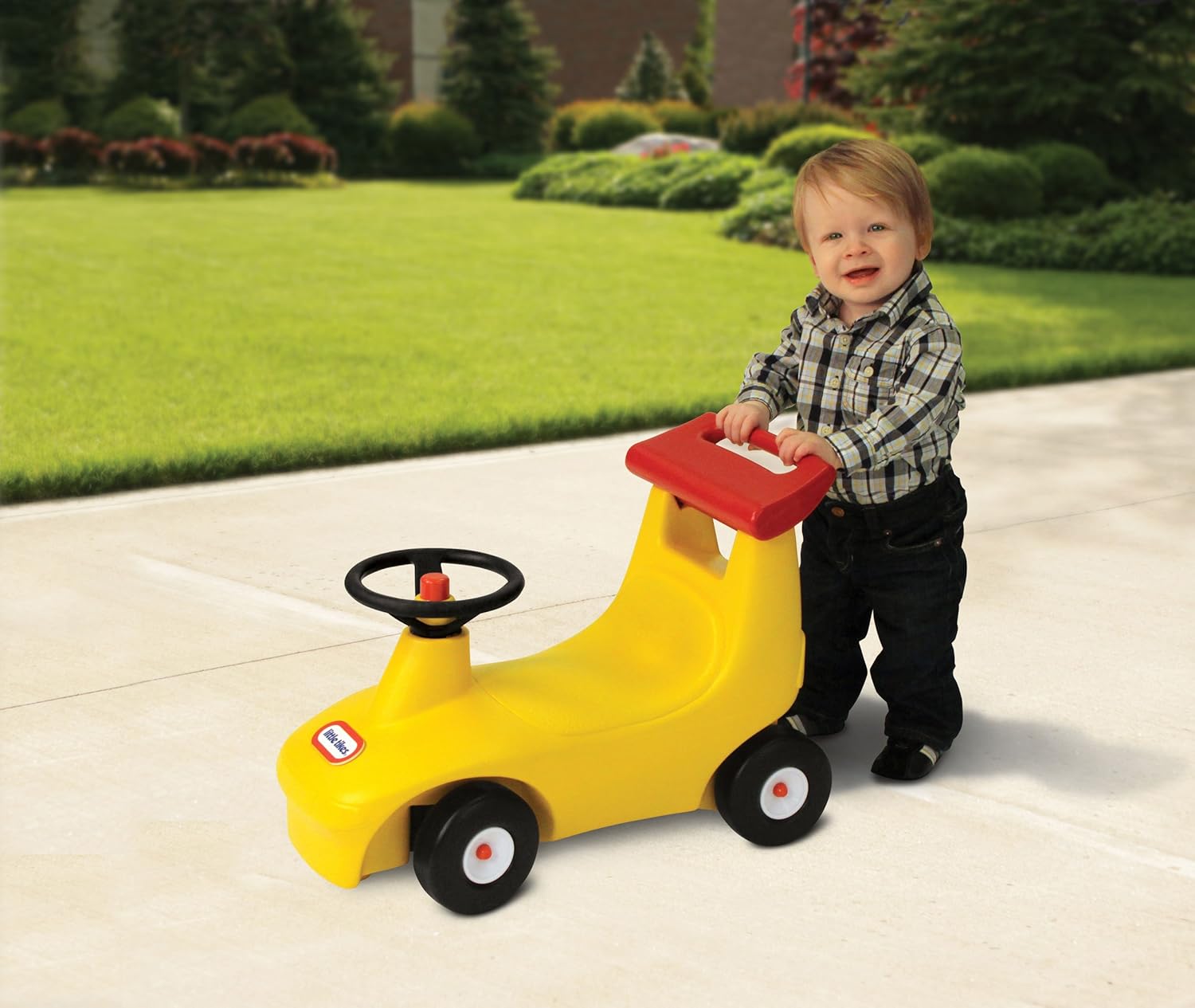 little tikes push and ride racer