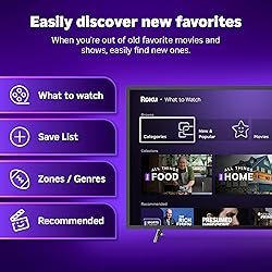 Roku Streaming Stick 4K - HDR & Dolby Vision Roku
