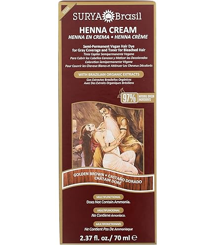 Amazon.com : Surya Brasil Henna Cream Red - 97% Natural