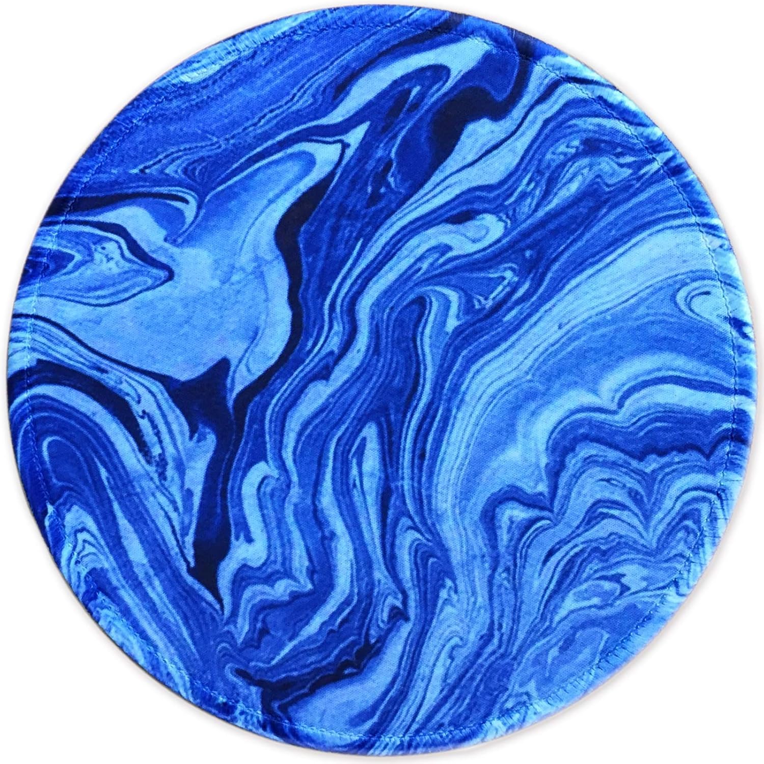 HEVITDA Mouse Pad, Blue Watercolor Clouds Design Mousepad