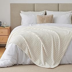 BEDELITE Fleece Throw Blanket for Couch, 300GSM