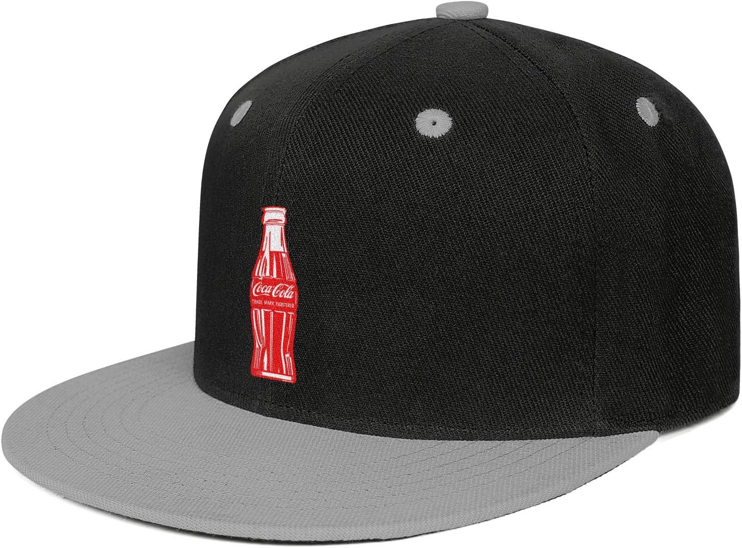 Coca Cola Trade Mark Snapback Ball Cap Print Cotton Hats One Size Adult Unisex Mens Women's Caps