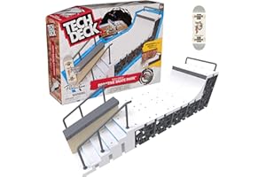 SPIN MASTER Tech Deck, Primitive X-Connect Skate Park, Customizable and Buildable Ramp Set with Exclusive Fingerboard, Kids Toy for Ages 6 and up