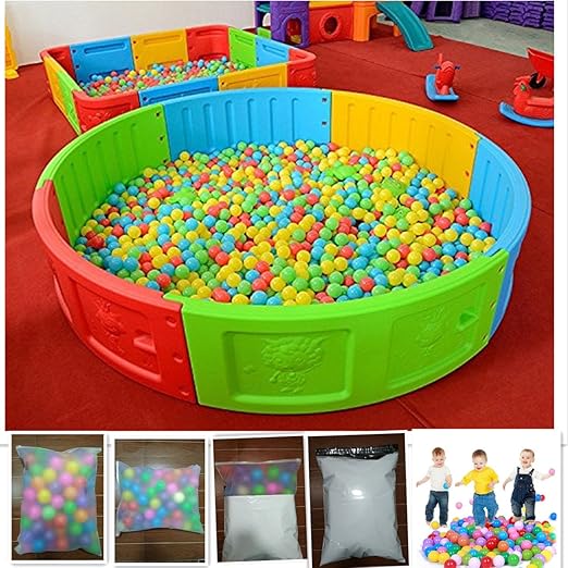 colorful soft plastic balls