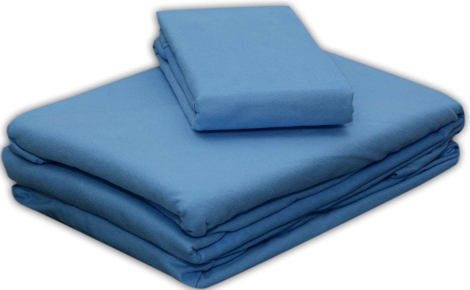FLAROVAN100 Cotton Heavyweight Flannel Bed Sheet Set Queen Size
