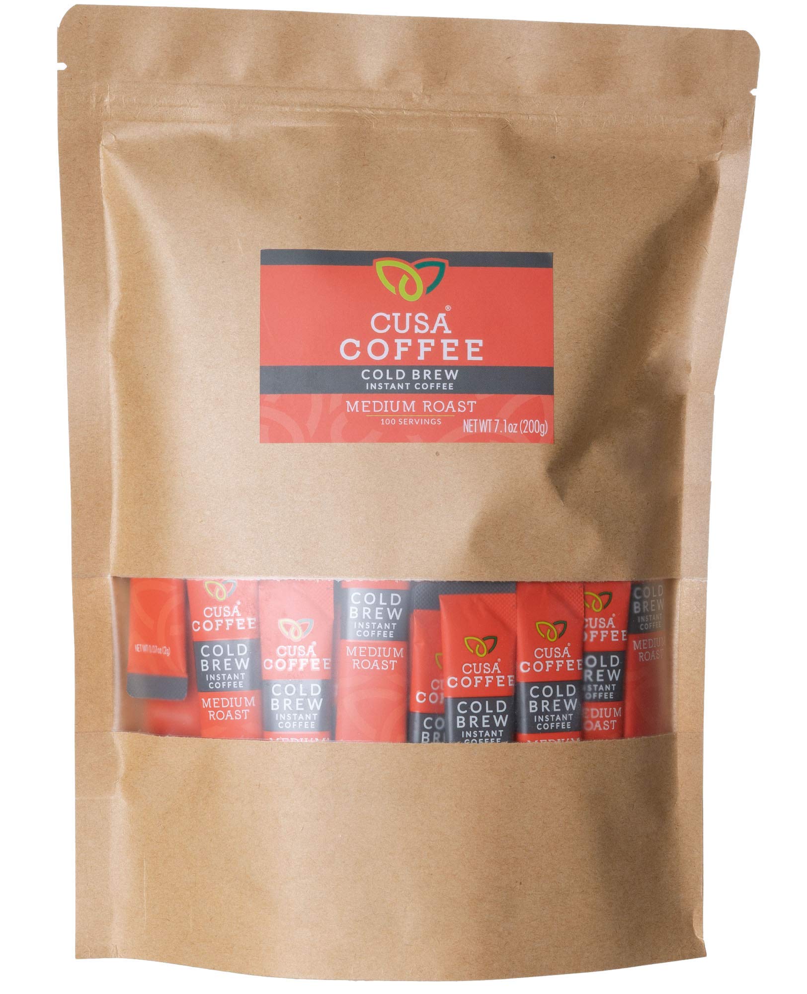 Buy Cusa Tea & Coffee Premium Instant Medium Roast Rainforest