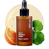 Meebak Korean Vitamin C Serum | Radiance Face Serum | Soothing Formula with Centella Asiatica, Panthenol & Adenosine for Glowing Skin | Lightweight Daily Formula