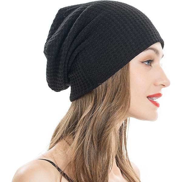 ANGELA & WILLIAM Winter Warm Thick Cable Knit Slouchy Skull 