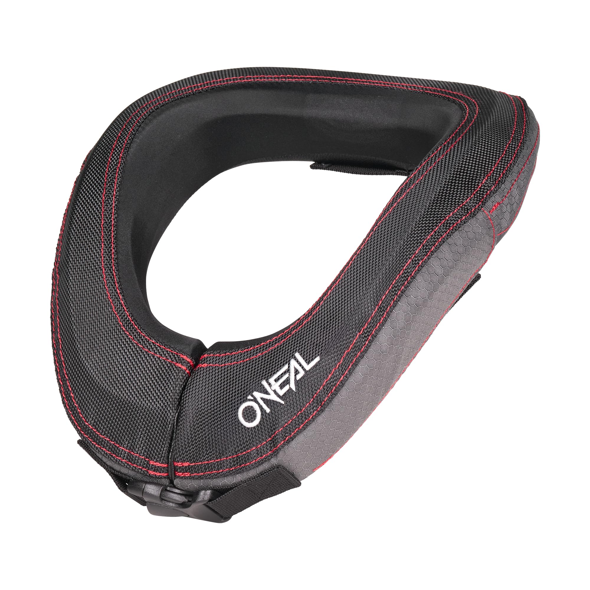 O'NEAL | Motocross Protector | MX MTB Mountain Bike Enduro Motorcycle | Reduces neck fatigue, Removable/washable lining | NX1 Neck Collar | Adult | Black | One Size