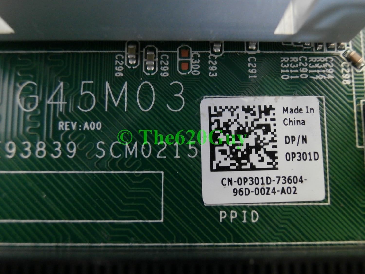 Dell Vostro 2 2s P301d G45m03 Socket Lga775 Matx Motherboard System Board Computer Components Internal Components