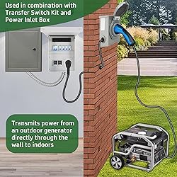 Upgraded 30 Amp 6 Circuit Transfer Switch Kit for