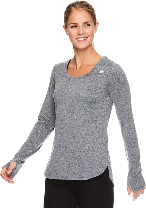 reebok long sleeve running shirt