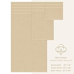American Soft Linen Luxury 6 Piece Towel Set, 2