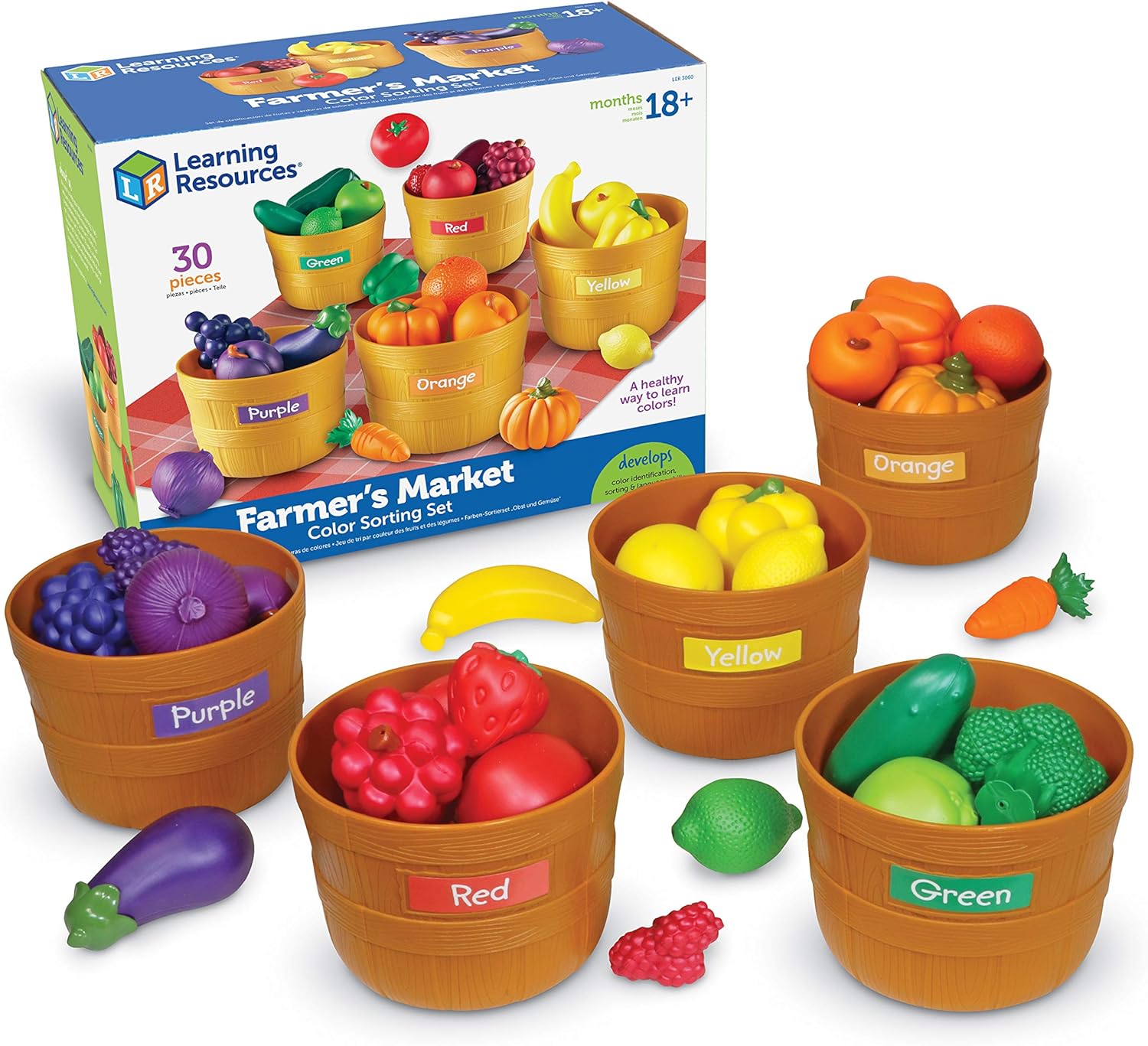 Play Food, Fruits and Vegetables Toy 