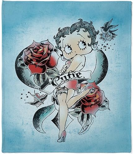 Amazon.com: Midsouth Products Betty Boop Throw Blanket 50