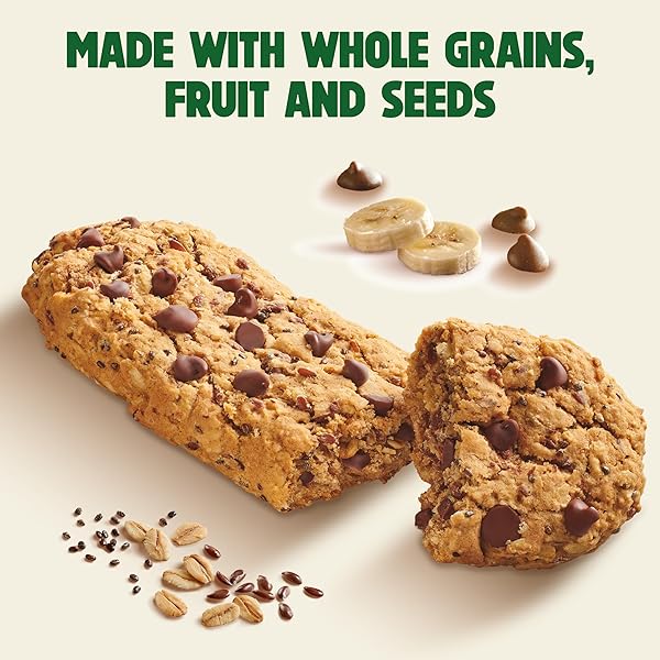 NATURE VALLEY SOFT BAKED BREAKFAST BARS, BANANA CHOCOLATE CHIP, MORNING SNACKS, 5 BARS, 8.85 OZ